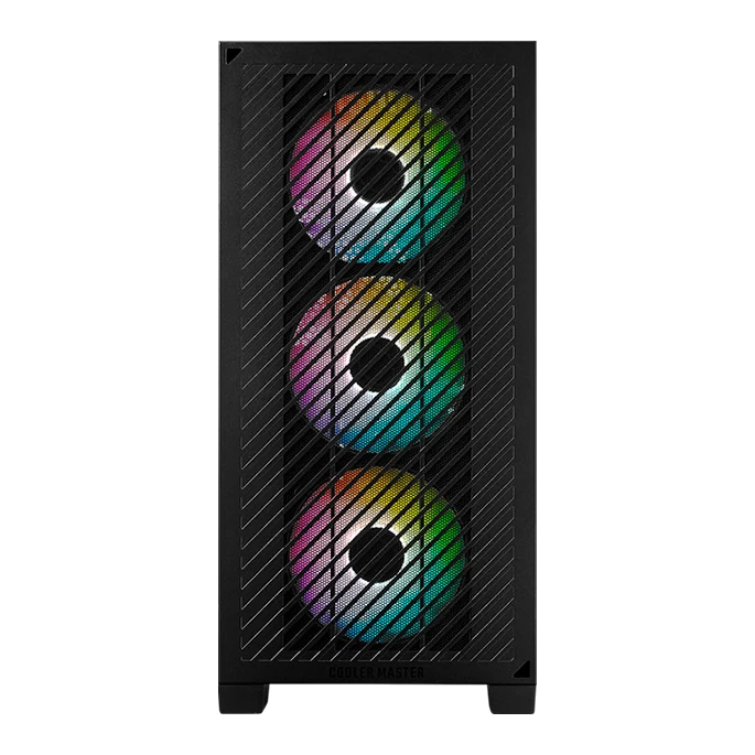 Case Cooler Master Elite 301, Minitower, Negro, Atx, Usb 3.2 Gen 1 Tipo-c / Tipo-a, Audio — vista 2