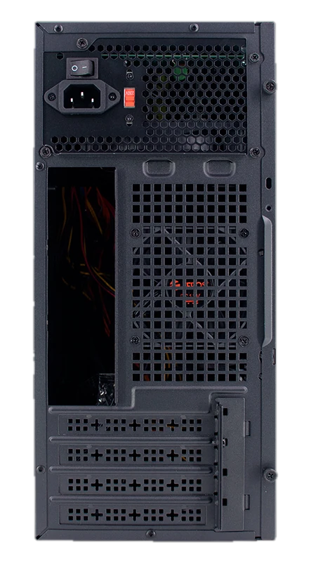 Case TEROS TE-1035S, Mini Tower ATX, 250 W, USB 3.0 / 2.0, audio HD, negro