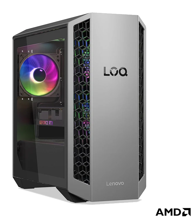Pc Gaming Lenovo Loq Tower 26adr10, Ryzen 7 8745hx 3.6/5.1ghz,16gb Ddr5