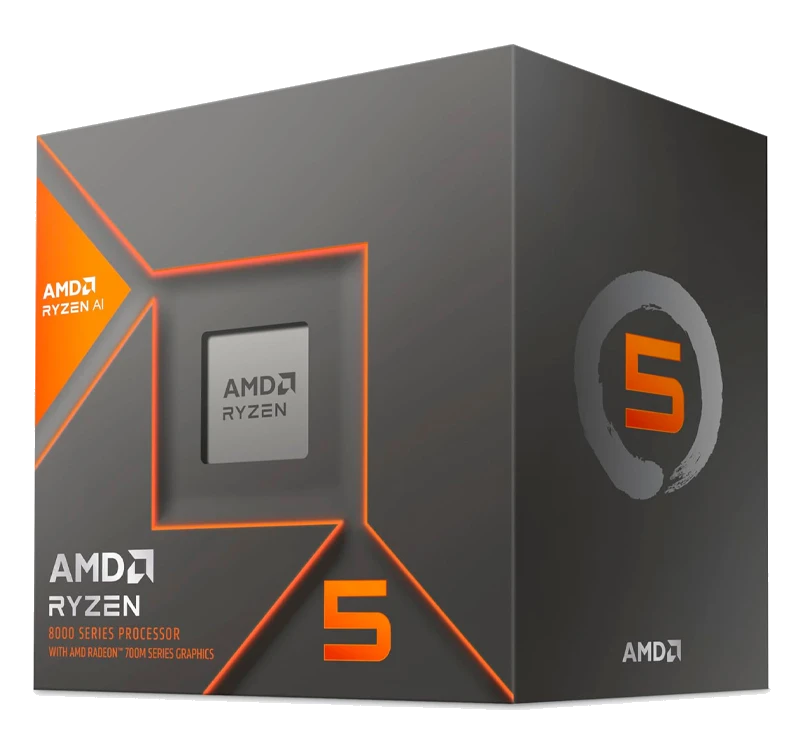 Procesador Amd Ryzen 5 8600g 4.30 / 5.00 Ghz, 16mb L3 Cache, 6-cores, 4nm, Tdp: 65w