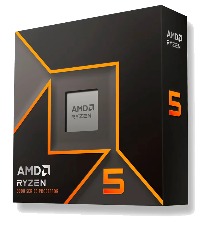 Procesador Amd Ryzen 5 9600x 3.90 / 5.40 Ghz, 32mb L3 Cache, 6-cores, 4nm, Tdp: 65w