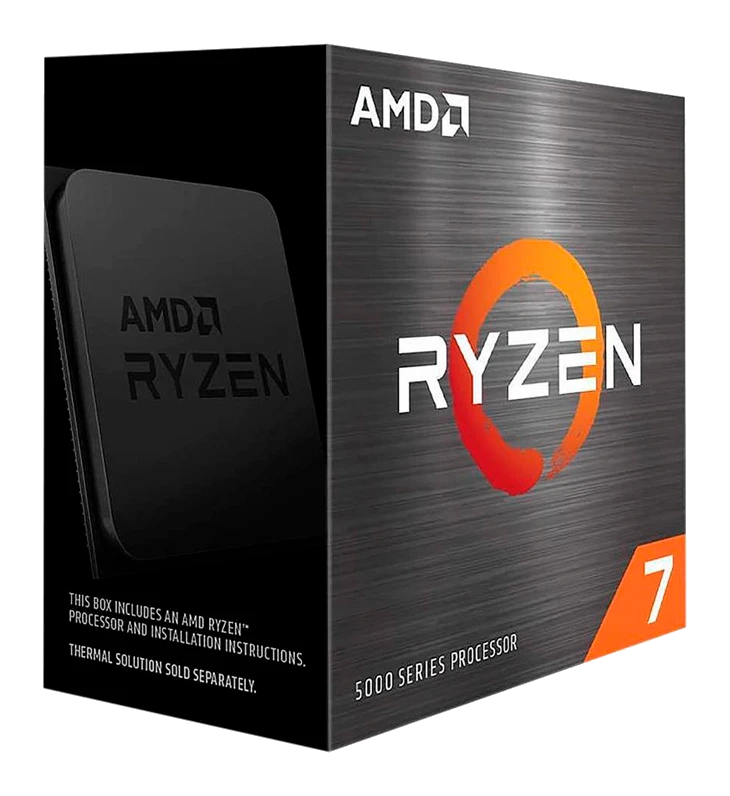 Procesador Amd Ryzen 7 5700x, 3.40 / 4.60ghz, 32mb L3 Cache, 8-core, Am4, 7nm, 65w.