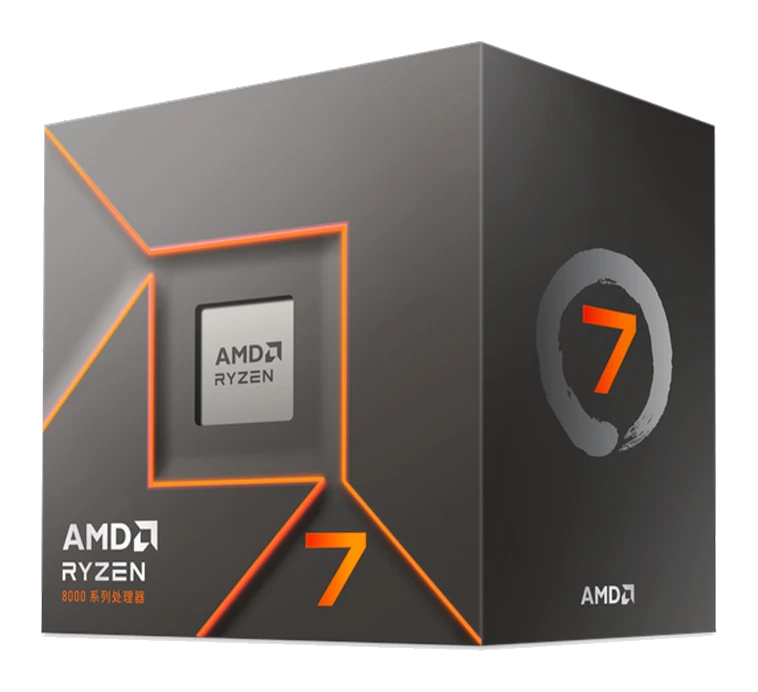 Procesador Amd Ryzen 7 8700f 4.10 / 5.00 Ghz, 16mb L3 Cache, 8-cores, 4nm, Tdp: 65w