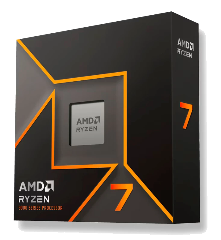 Procesador Amd Ryzen 7 9700x 3.80 / 5.50 Ghz, 32mb L3 Cache, 6-cores, 4nm, Tdp: 65w