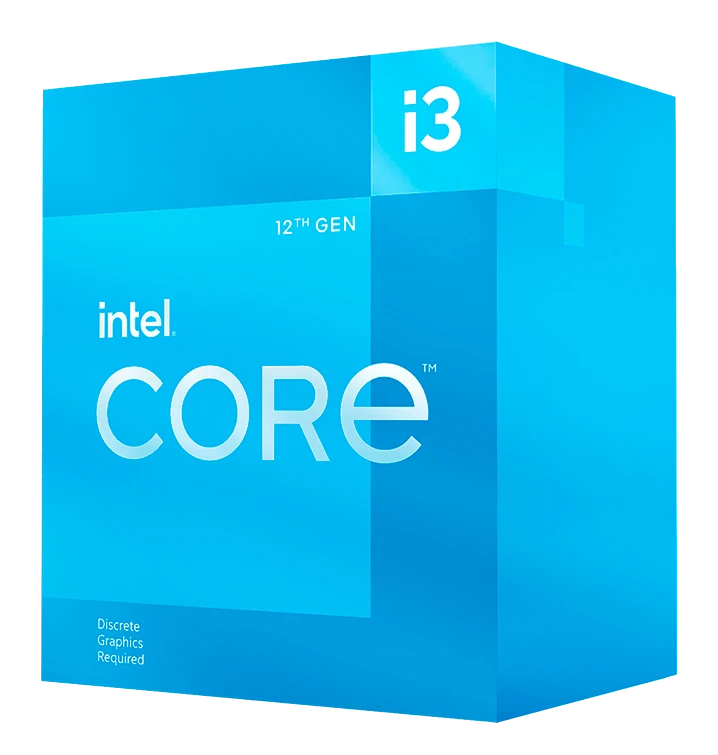 Procesador Intel Core I3-12100f, 3.30/4.30ghz, 12mb Smartcaché, Lga1700, Intel 7(10nm)