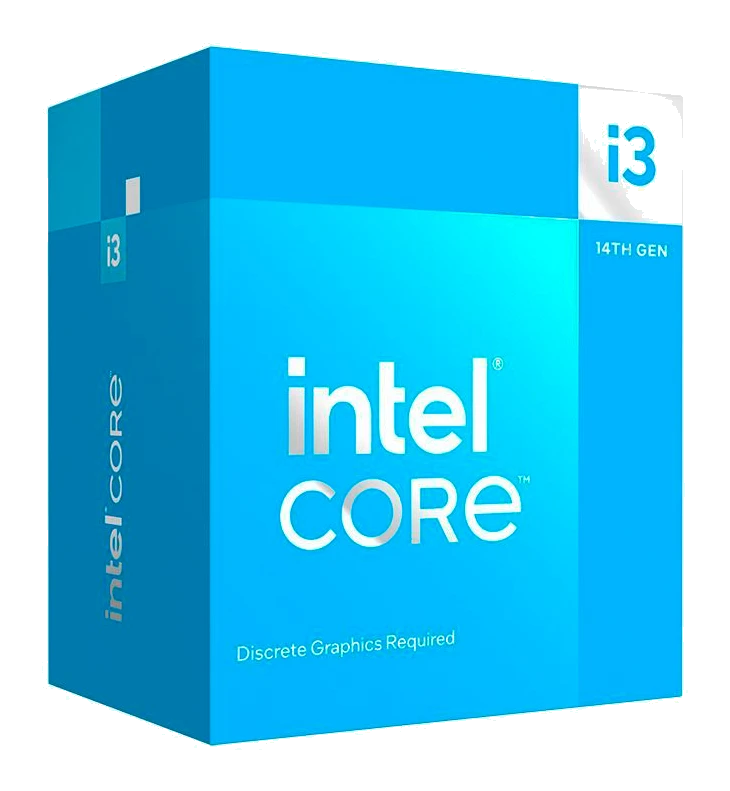 Procesador Intel Core I3-14100f 3.50/4.70ghz, 12 Mb Intel Smart Caché, Lga1700, 58w/110w