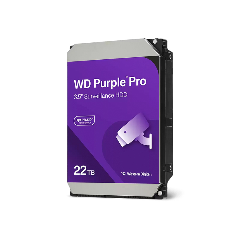Disco Duro Western Digital Wd Purple Pro 22tb, Sata, 7200 Rpm, 3.5", 512mb Cache