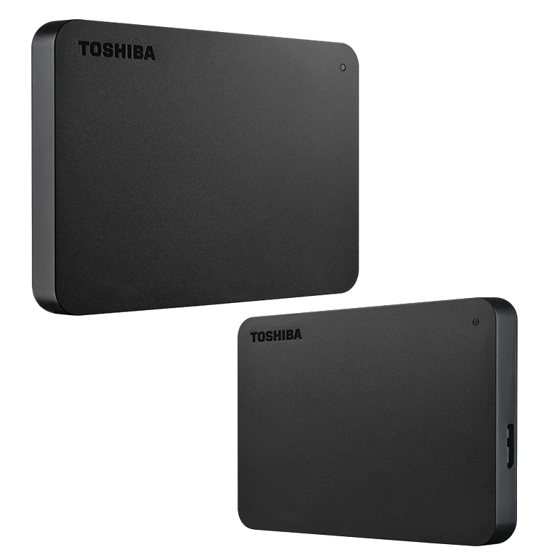 Disco Duro Externo Toshiba Canvio Basics, 1 Tb, Usb 3.0, 2.5", Negro.