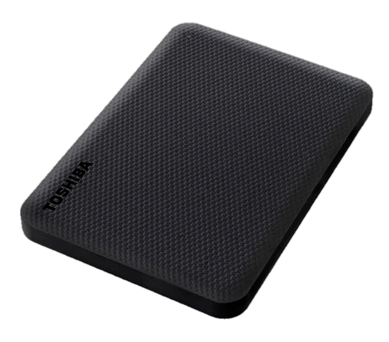 Disco Duro Externo Toshiba Portátil Canvio Advance, 2 TB, USB 3.0 / 2.0, Color: Negro