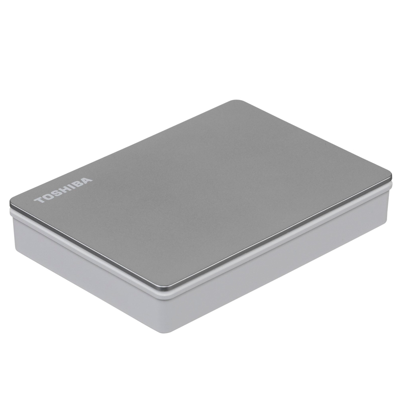 Disco Duro Externo Toshiba Portátil Canvio Flex, 4 Tb, Usb 3.0 / 2.0, Color: Plata — vista 2