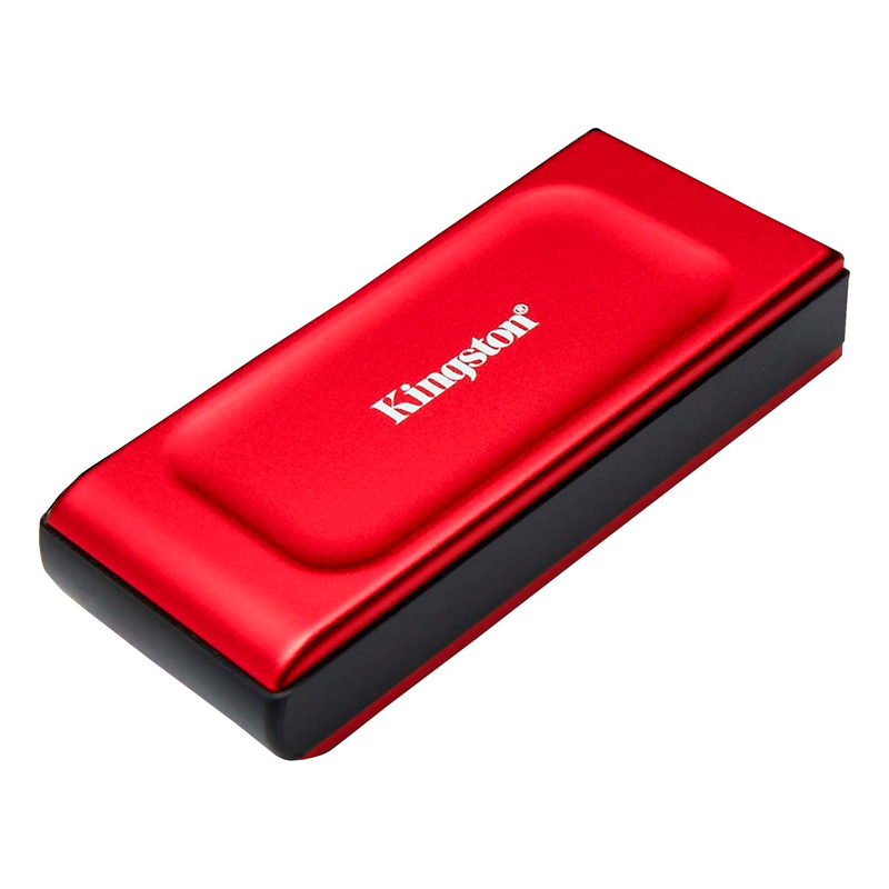 Unidad En Estado Sólido Externa Kingston Xs1000, 2tb, Usb 3.2 Gen 2 Tipo-c, Color Rojo — vista 2