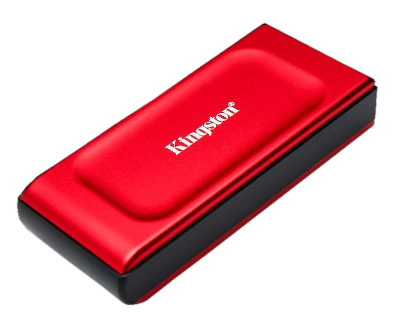 Unidad En Estado Sólido Externa Kingston Xs1000, 2tb, Usb 3.2 Gen 2 Tipo-c, Color Rojo — vista 2