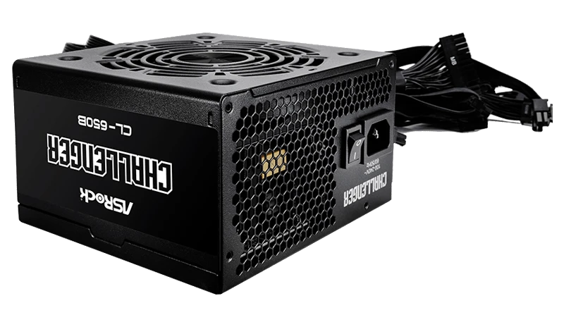 Fuente De Alimentación Asrock, 650w, Atx, 80 Plus Bronze.