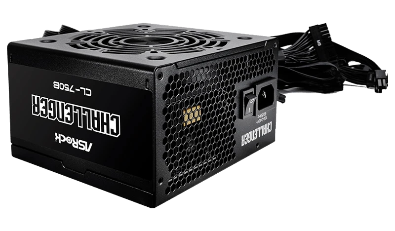 Fuente De Alimentación Asrock, 750w, Atx, 80 Plus Bronze.