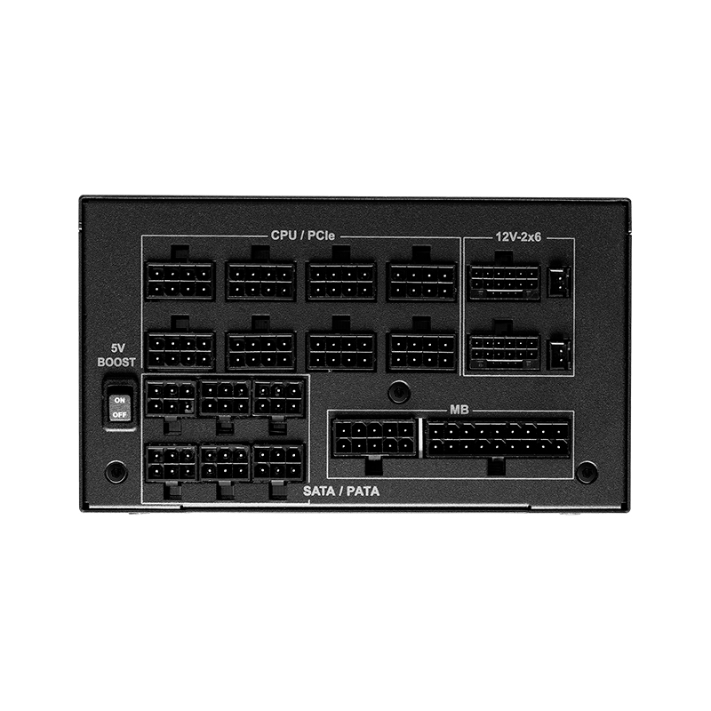 Fuente De Alimentación Asrock, Pg-1600g, 1600w, Atx, 80 Plus Gold. — vista 2