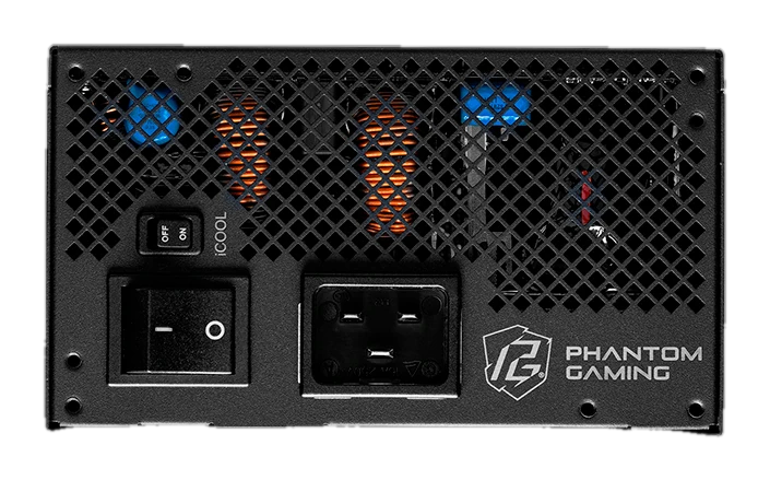 Fuente de alimentación Asrock, PG-1600G, 1600W, ATX, 80 Plus Gold.