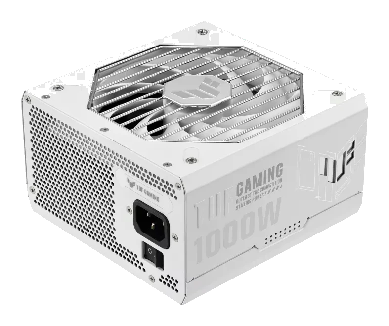 Fuente De Alimentación Tuf Gaming 1000w Gold White Edition, 80 Plus Gold, Formato Atx.