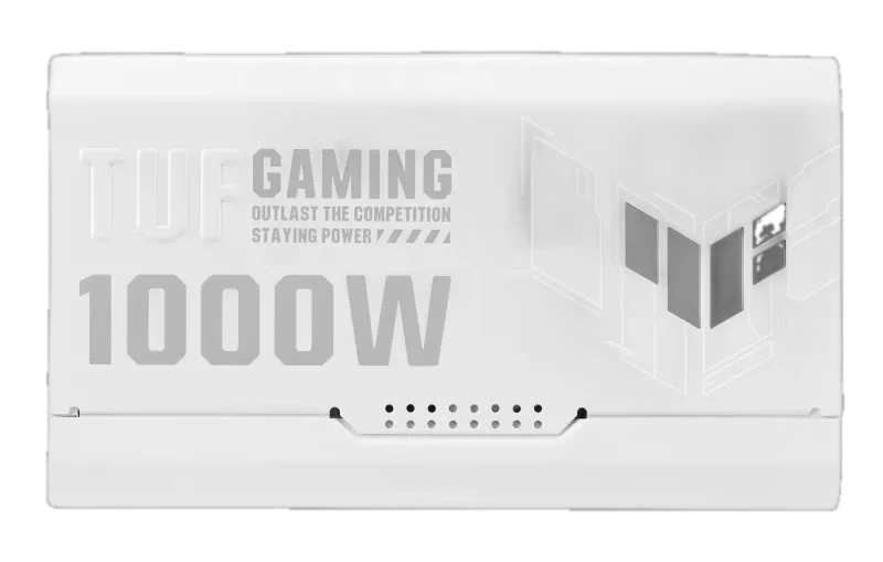 Fuente De Alimentación Asus Tuf Gaming 1000w Gold White Edition, 80 Plus Gold, Formato Atx — vista 2