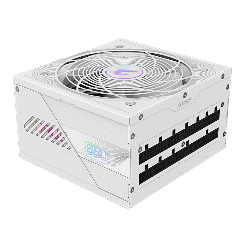 Fuente De Alimentación Gigabyte Gp-ae850pm Pg5 Ice, 850w, 80 Plus Platinum, Formato Atx. — vista 2