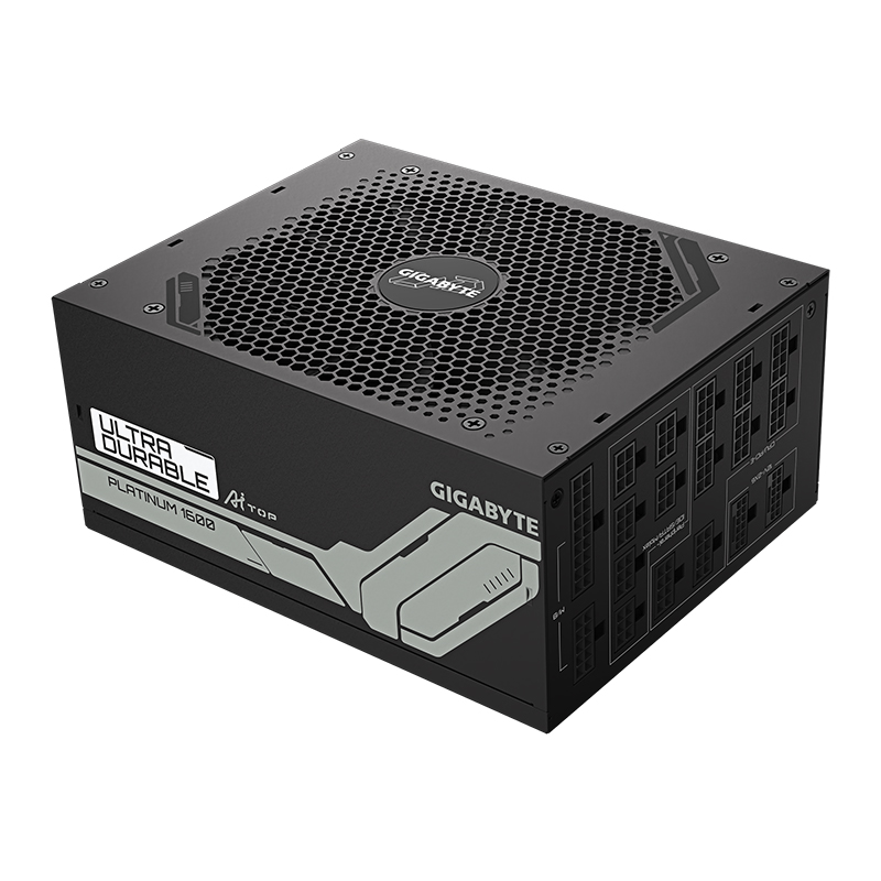 Fuente De Alimentación Gigabyte Ud1600pm Pg5 Ai Top, 80 Plus Platinum, 1600w, Formato Atx. — vista 2