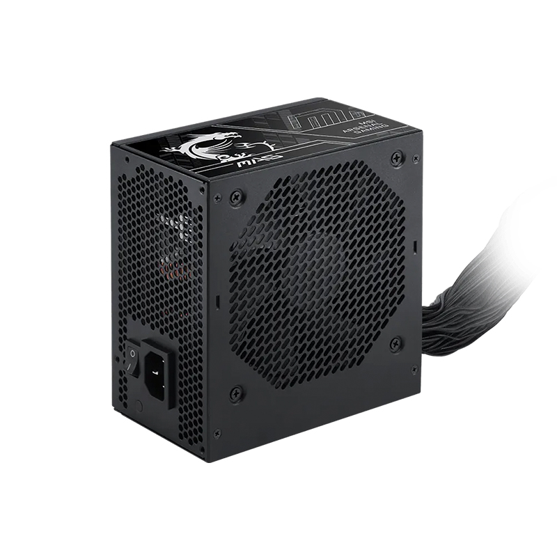Fuente de alimentación MSI MAG A750BN PCIE5 III, 750W, 80 PLUS Bronze, Formato ATX.