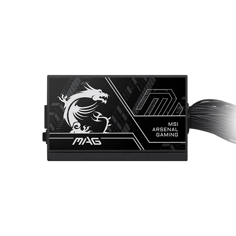 Fuente de alimentación MSI MAG A750BN PCIE5 III, 750W, 80 PLUS Bronze, Formato ATX.