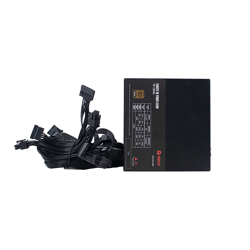 Fuente De Alimentación Gamer Teros Te-1235g, Formato Atx, 650w 80 Plus Bronze 110-240v — vista 2