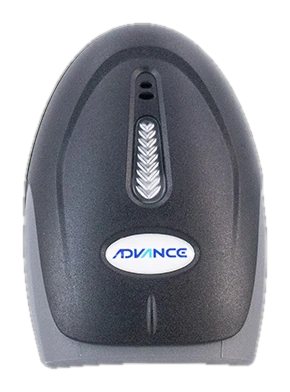 Scanner inalámbrico 1D y 2D Advance ADV-6013N2, 1800mAH, 2.4GHz, IP54
