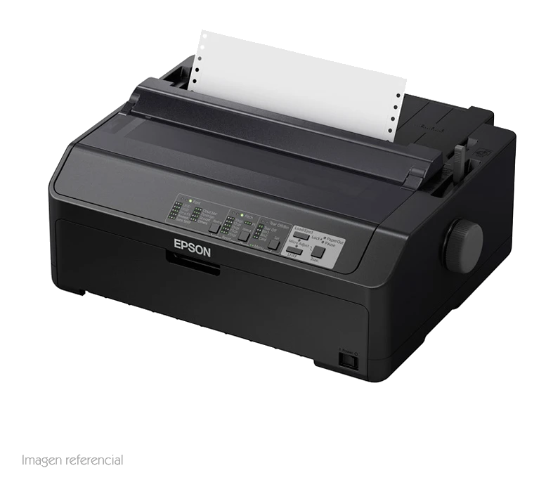 Impresora Matricial Epson Lq-590ii, Matriz De 24 Pines, Paralelo / Usb 2.0, 100v - 240vac.