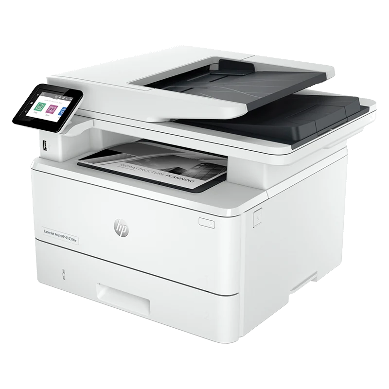 Impresora Monocromatica Hp Laserjet Pro Mfp 4103fdw, Imprime/copia/escanea/fax/usb 2.0 — vista 2