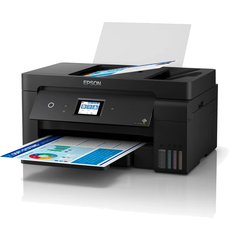 Multifuncional De Tinta Epson Ecotank L14150, Imprime/escanea/copia/fax/wi-fi/usb/ethernet — vista 2