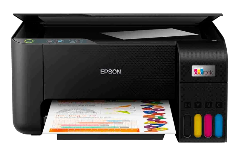 Multifuncional De Tinta Epson Ecotank L3210, Imprime / Escanea / Copia / Usb