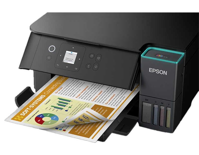 Multifuncional de tinta Epson EcoTank L4360, imprime/escanea/copia/Wi-Fi/USB
