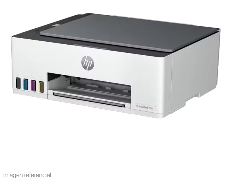 Impresora All-in-one De Tinta Hp Smart Tank 580, Imprime, Escanea, Copia/wi-fi/bt/usb 2.0
