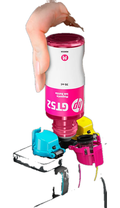 Impresora All-in-one de tinta HP Smart Tank 530, Imprime/Escanea/Copia/Wi-Fi/BT/USB 2.0