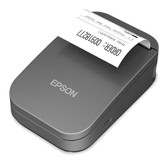 Impresora De Recibos De 2" Epson Mobilink Tm-p20ii, Portatil/inalambrica (bluetooth)/usb-c