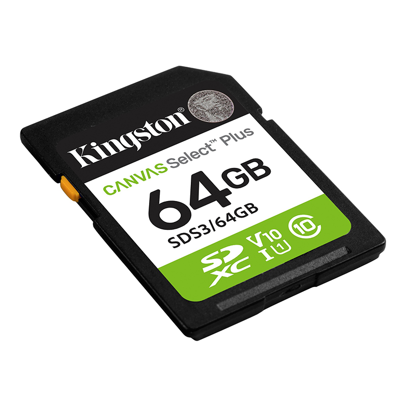 Memoria Card Sd Kingston Sd Canvas Select Plus, 64gb, Categoría De Velocidad: Uhs-i/u1/v10 — vista 2