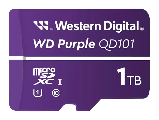 Memoria Flash Microsd Wd Purple Sc Qd101, 1tb, Tipo: Microsdxc, Sda 6.0