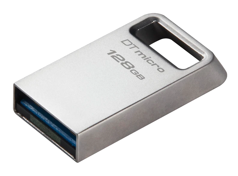Memoria Flash Kingston Datatraveler Micro Unidad Flash Usb Ultrapequeño Con Metal Premium.