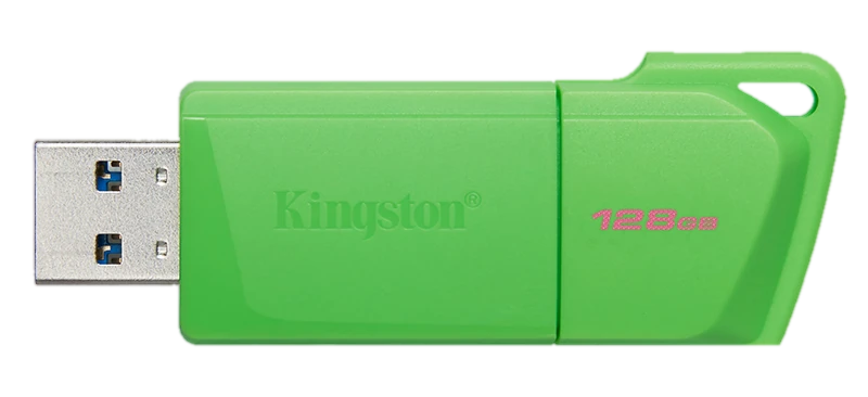 Memoria Flash Usb Kingston Datatraveler Exodia M, 128gb, Interfaz: Usb 3.2 Gen 1, Verde