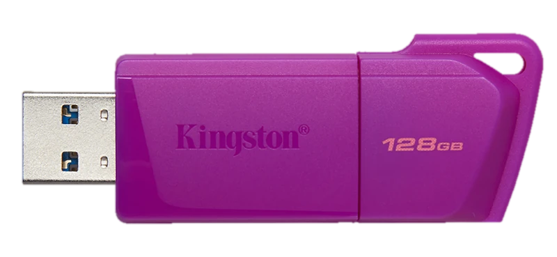 Memoria Flash Usb Kingston Datatraveler Exodia M, 128gb, Interfaz: Usb 3.2 Gen 1, Morado
