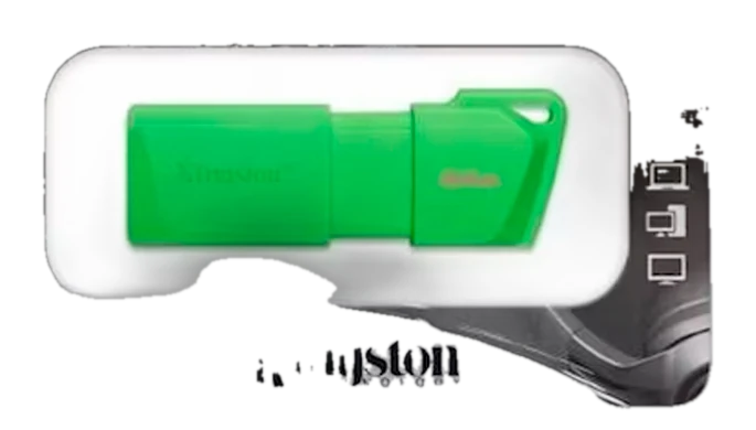 Memoria Flash Usb Datatraveler Exodia M, 64gb, Usb 3.2 Gen 1 (tipo-a) Neon Green (verde)