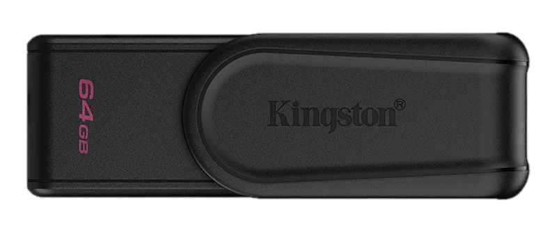 Memoria Flash Usb Kingston Datatraveler Exodia S, 64gb, Interfaz: Usb 3.2 Gen 1, Negro — vista 2