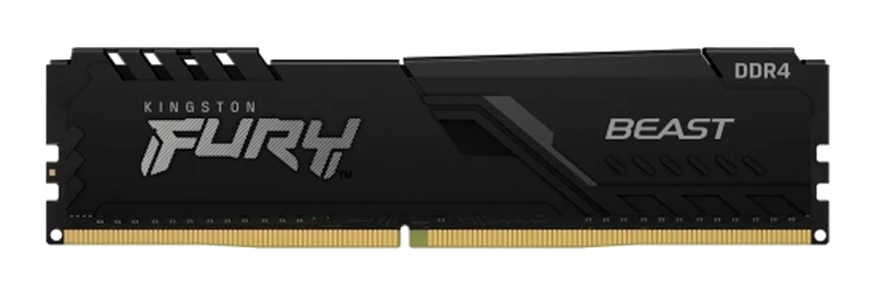 Memoria Kingston Fury Beast, 16gb, Ddr4, 3200 Mhz, Pc4-25600, Cl16, 1.35v.