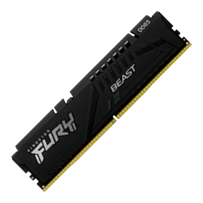 Memoria Kingston Fury Beast 32gb Ddr5-5600mt/s, Pc5-44800, Cl40, 1.25v, 288-pin