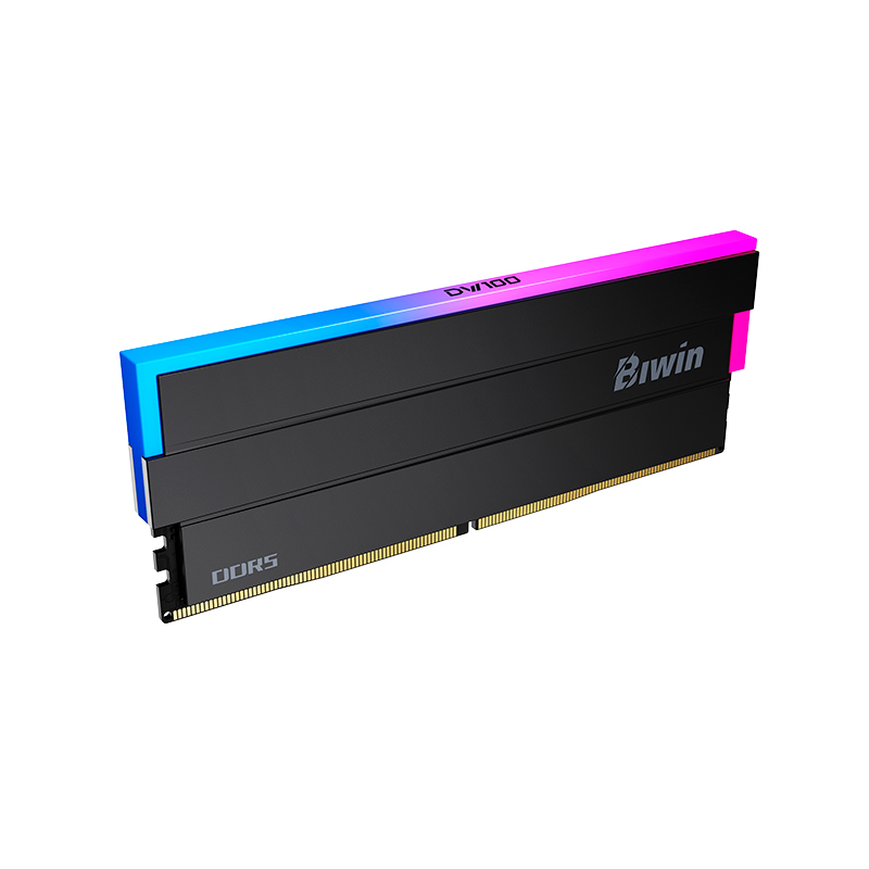 Memoria RAM Biwin Opal DW100 RGB 32GB (2x16GB) DDR5-6000MHz, CL28, 1.4V, Color Negro