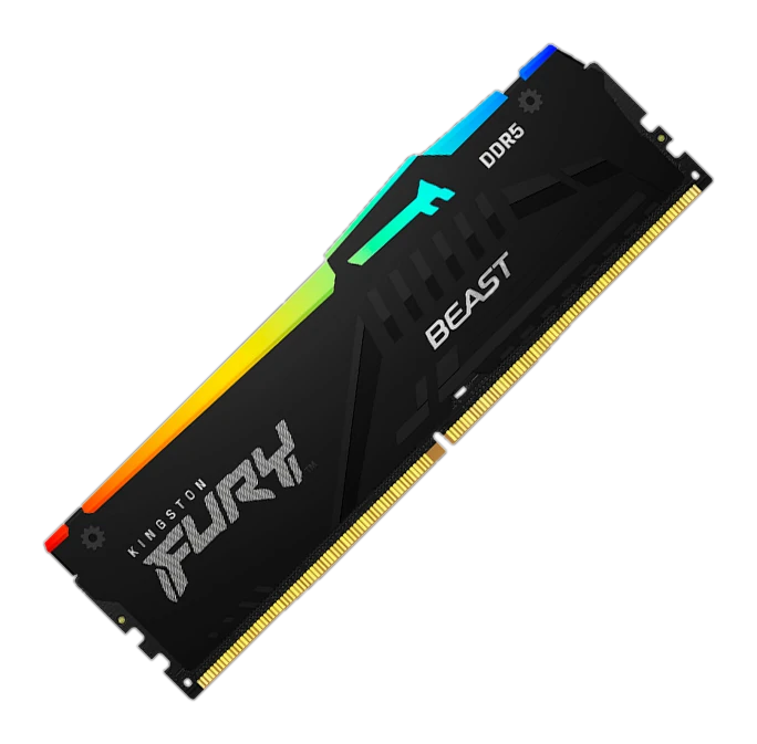 Memoria Kingston Fury Beast 32gb Ddr5-6000mt/s, Pc5-48000, Cl36, 1.35v, 288-pin