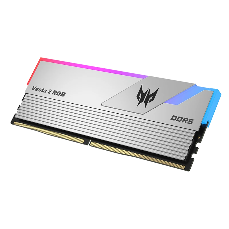 Memoria U-dimm Predator Vesta Ii Rgb, 32gb (2x16gb) Ddr5-6000mhz, Pc5-48000, Cl32, 1.35v. — vista 2