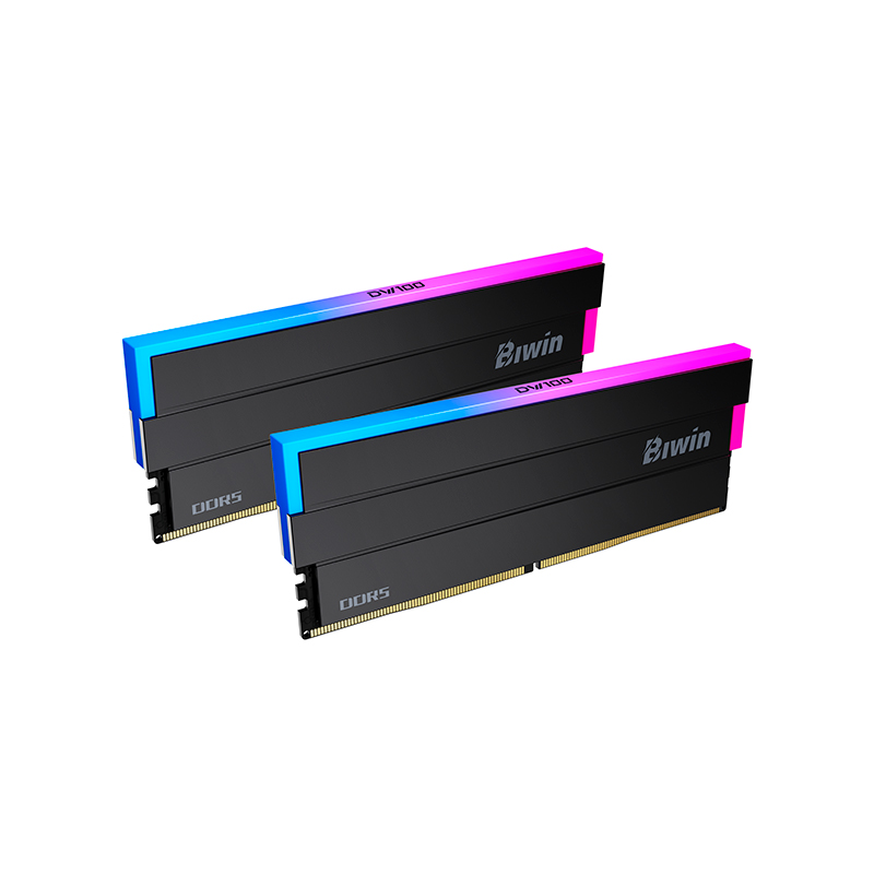 Memoria Udimm Biwin Black Opal Dw100, 48gb (2x24gb) Ddr5-6000, Pc5-48000, Rgb, Cl28, 1.4v