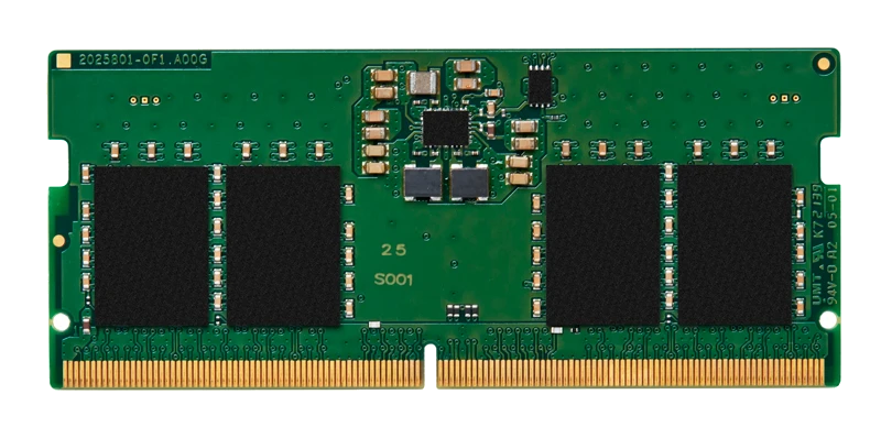 Memoria Sodimm Kingston 8gb Ddr5-5600mt/s, Pc5-44800, Cl46, 1.1v, 262-pin, 1rx16, Non-ecc